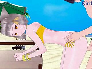 pyra and nia get creampied in xenoblade hentai