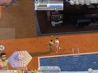 El sim hetero sucumbe a la tentación