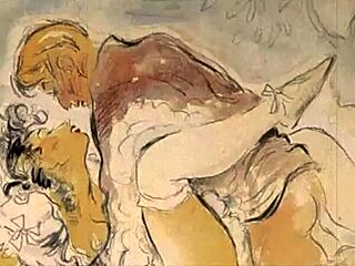 Erotic illustrations from the good old days