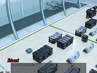 Busty Indian milf plans space sex in 3D cartoon