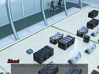 Busty Indian milf plans space sex in 3D cartoon