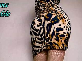 Sexy slut in tight dress rides big toy sensually