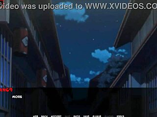 3D animated Sarada training with Kamos and Mikoto's sex spa