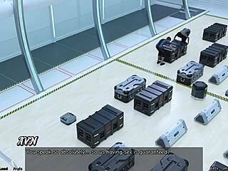 Busty Indian milf plans space sex in 3D cartoon