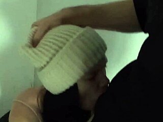 Wet pussy amateur gets fucked in public and cums hard