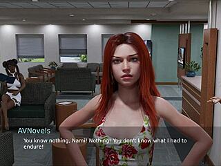 summers gone 4 featuring redhead with big tits in 3d