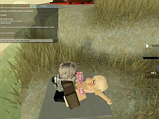 Roblox porn with a Turkish beauty and an anal scene