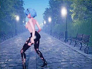 cute anime girl dances then gets fucked in hentai part 2