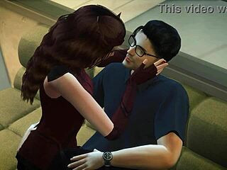 3D animated video of Black Widow in action