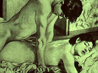 uh, this vintage erotic art got me all messed up!