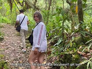 First river romp with stepson featuring Monique Fuentes and Danner Mendez