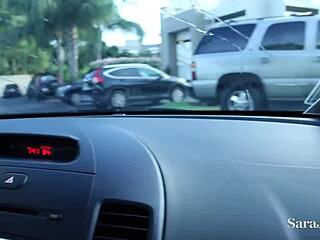 i watch busty cougar sara jay ride her driver shaundam's monster cock