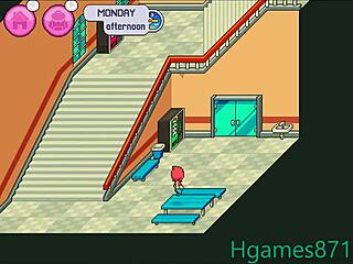 Interactive hentai game with dating sim elements and animated porn
