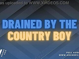 Public humiliation of a gay alpha in a rural setting