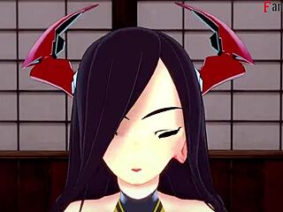 Friedrich der Große enjoys free POV fucking in Azur Lane fantasy world