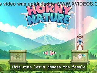 horny nature young 18+ female orc face-sitting a lucky boy in game review