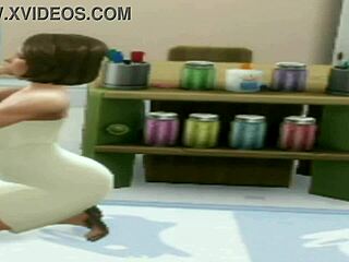 Brunette Teen 18+ Deepthroats Teacher's Cock At Lunch Time In Intense Sucking Session