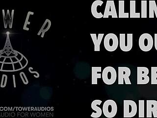 You're such a dirty woman, listen to this erotic audio full of naughty dirty talk!