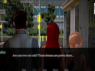 Adult cartoon with small boobed teens and other erotic content