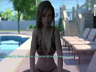 a wife and stepmother play erotic games together?