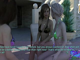 a wife and stepmother play erotic games together?