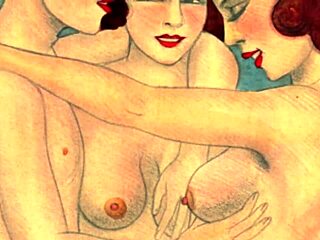 i really love these vintage drawings, they make me feel so nostalgic and warm inside, you know?