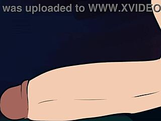 Is this futanari animation too big for him?