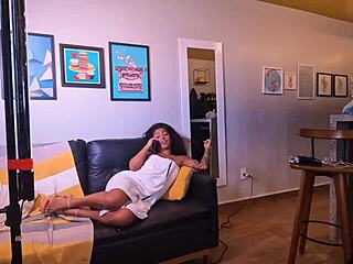 Slut Gets Assfucked With Big Cock Backstage!