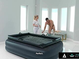 mi vecina me muestra su sexy ass en ropa interior 😏