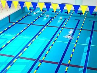 Akeno Begs for Sex at Public Pool in HS DxD NTR Anime