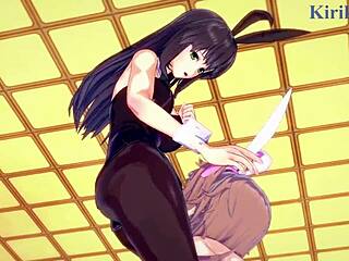 Intense Lesbian Action with Sagiri Sakurai, Setsuko Ohara, Excellen Browning in Hentai!