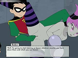 hey, wanna see raven and starfire in wild 18titans hentai action?