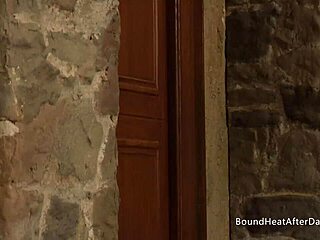 Blonde Slave Handcuffed