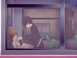 Have you seen Futaba Sakura and Ann Takamaki's intense sex with Ren Amamiya in Persona 5 hentai?