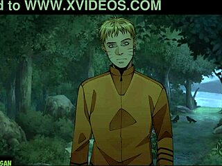 3D animated Naruto hentai with Kaguya and Loveskysan