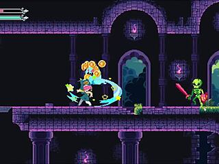 flip witch ghost boss crushes me with giant boobs