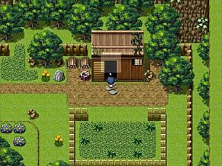 Tanned Natsuki's Striptease for Weird Guy in Hentai Game