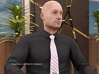 Big cock action in Cartoon-style video