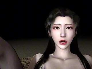 Damn, Look at This 3D Cute Asian Cosplay Slut Sucking Big Dick!