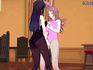 Intense Lesbian Action with Sagiri Sakurai, Setsuko Ohara, Excellen Browning in Hentai!