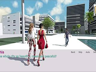 Wife and stepmother in intense homemade action