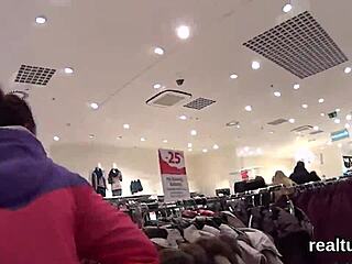 stellar czech teen feels intense seduction in supermarket leading to hardcore pounding in pov