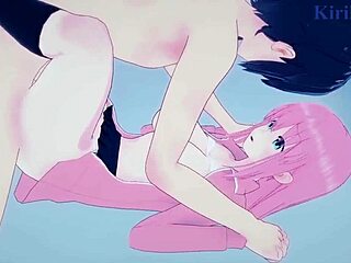 Big boobs 3D anime sex scene with creampie and facial