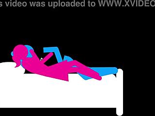 First time college sex in animated Indian porn