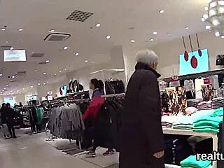 stellar czech teen feels intense seduction in supermarket leading to hardcore pounding in pov