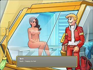 Embarking on a space rescue mission to fix the sauna for Lune