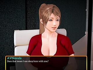 watch me lick that milf's big tits and pussy in my new family