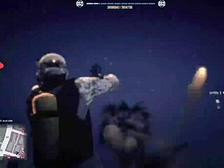 Hardcore femdom and group action in GTA Online