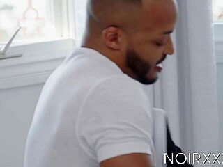 Interracial gay action with deepthroat and facial scenes