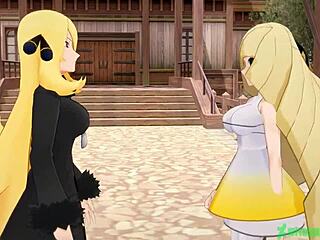 Exciting hentai 3d cartoon anime adventure